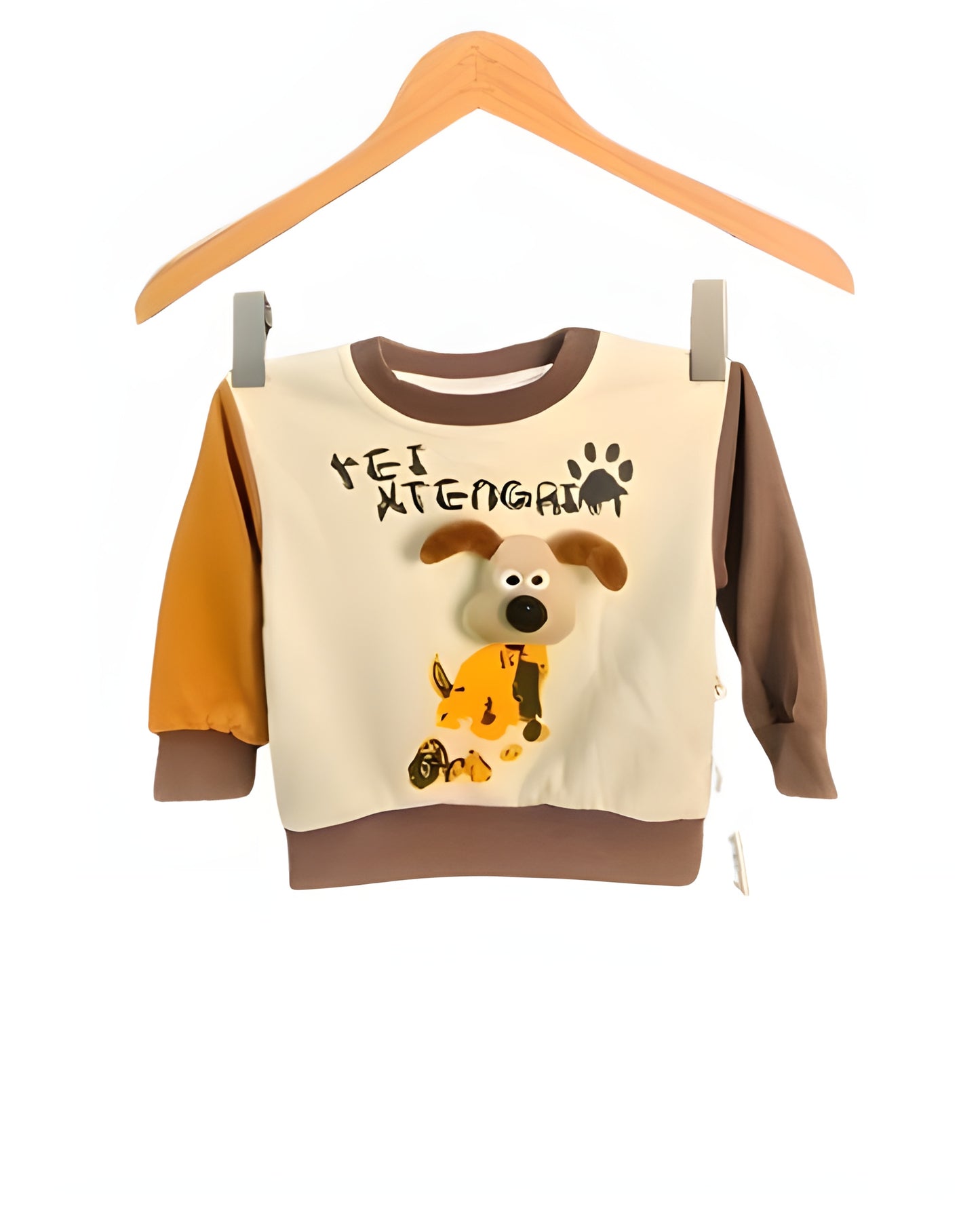 Premium Imported Dog Design Sweatshirt & Jogger Set – For 2 to 6 Year Kids Bring playful charm to your child’s winter wardrobe!