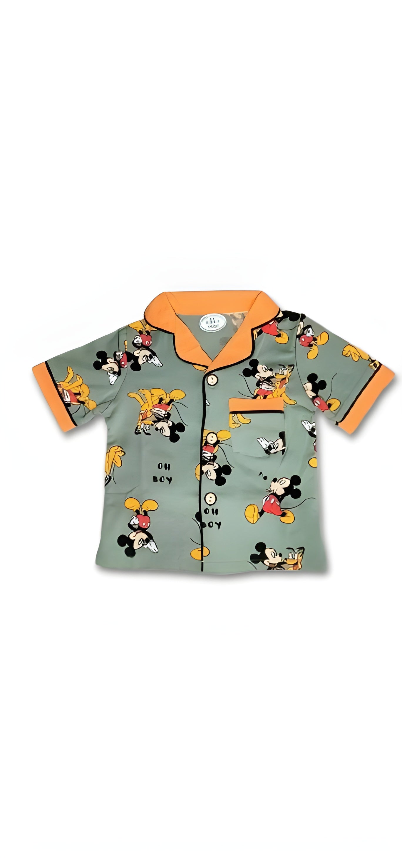 Imported “Oh!” Mickey Mouse Cotton Night Suit (2–6 Years)