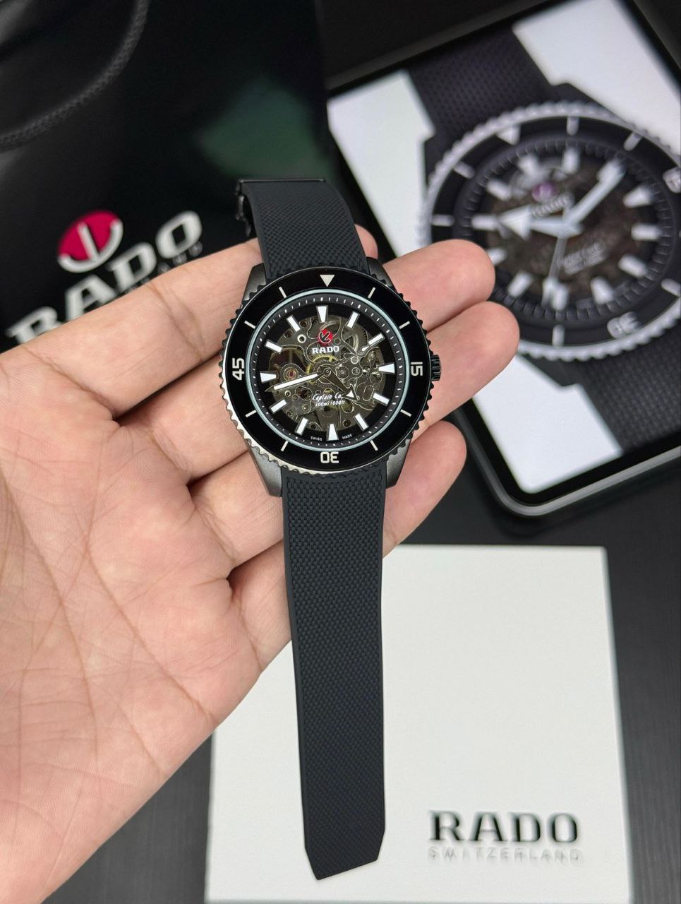 Rado Captain Cook Skeleton Diver Watch