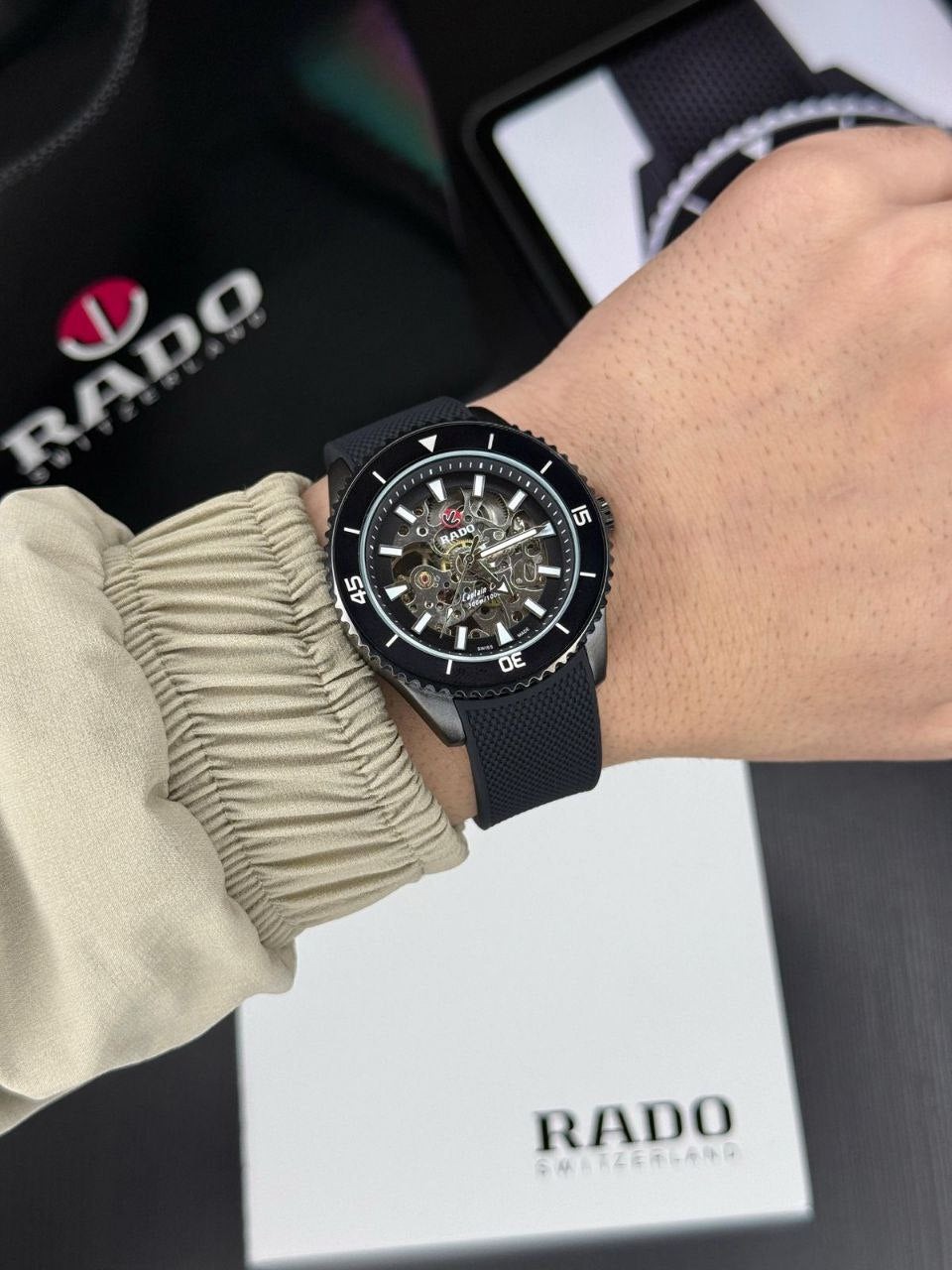 Rado Captain Cook Skeleton Diver Watch
