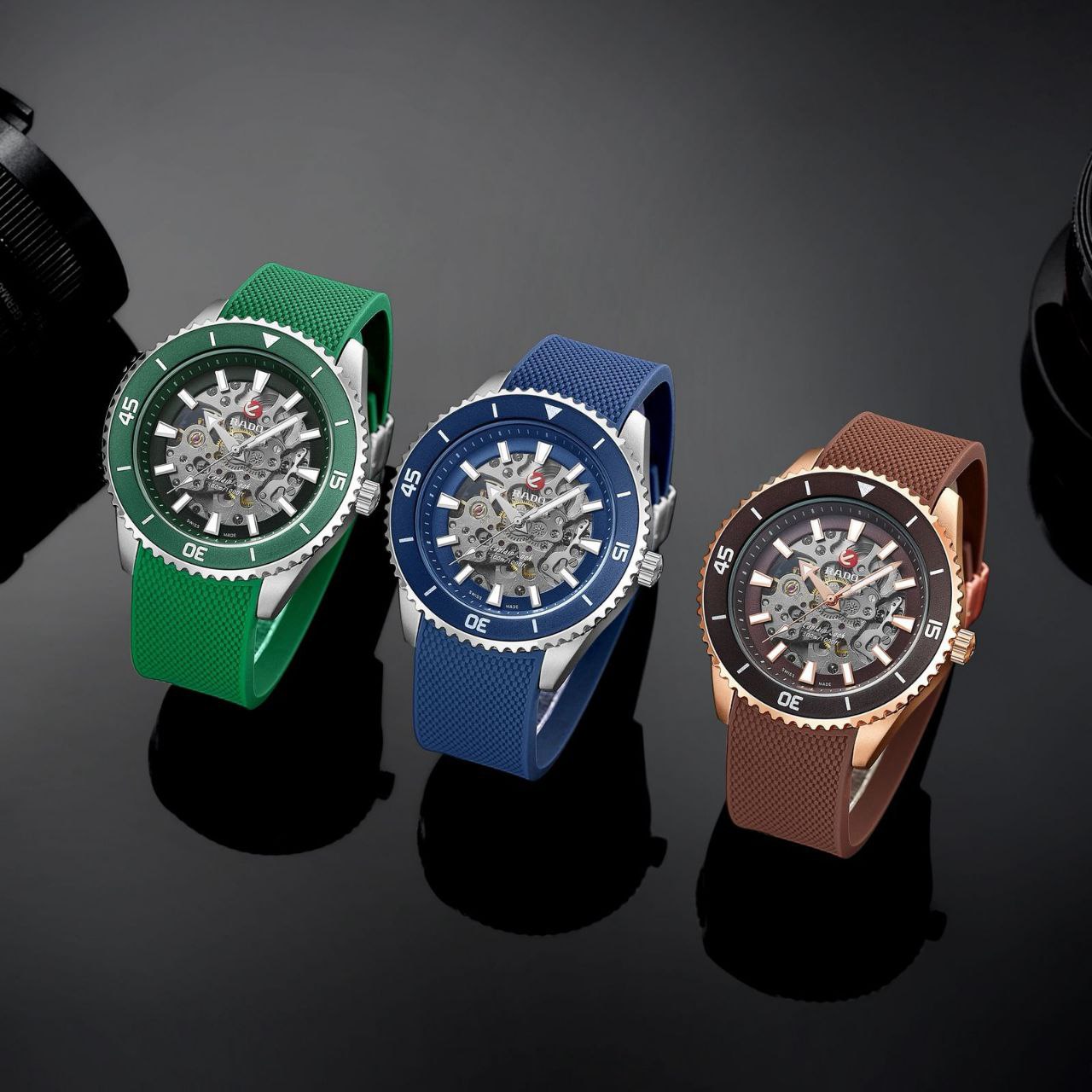 Rado Captain Cook Skeleton Diver Watch