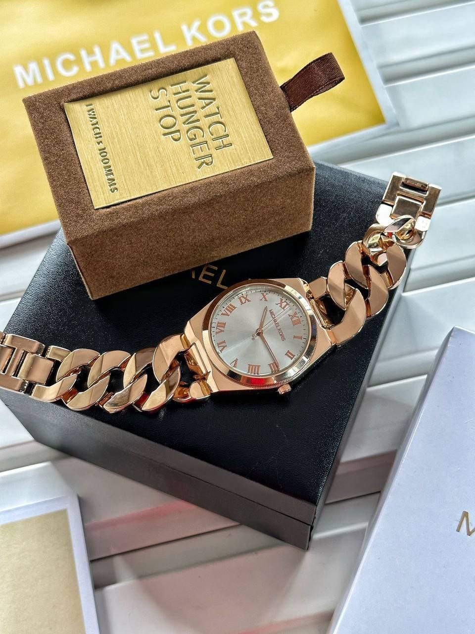 Michael Kors modern and stylish watch would be a great accessory for you