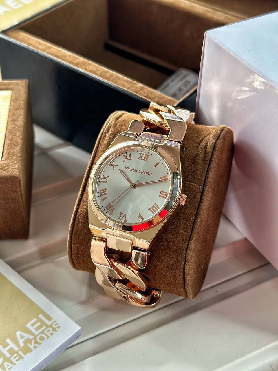 Michael Kors modern and stylish watch would be a great accessory for you