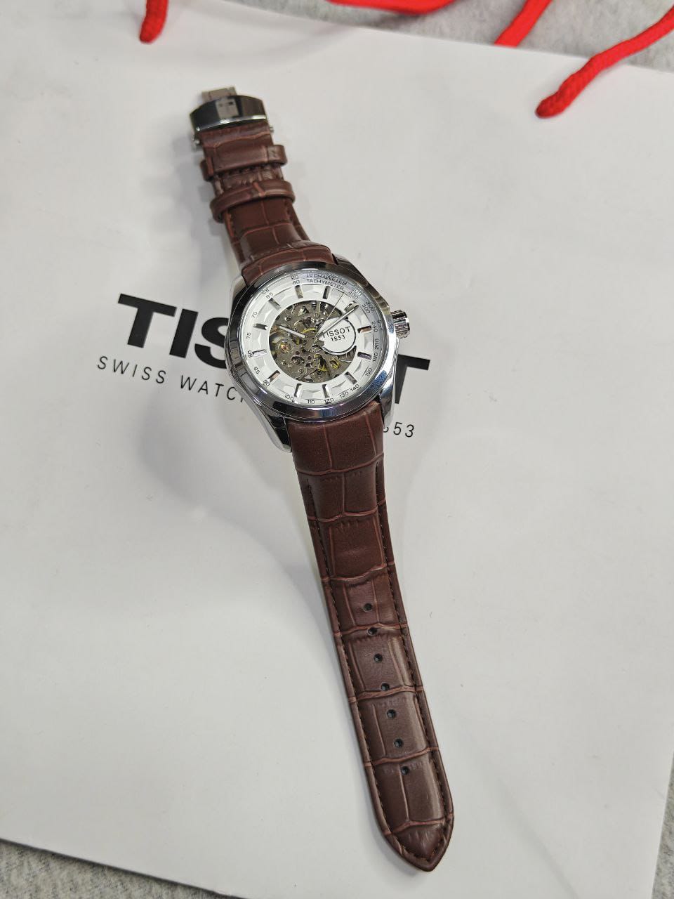 Tissot T-Classic Mechanical Manual-winding Open Dial Men's Watch