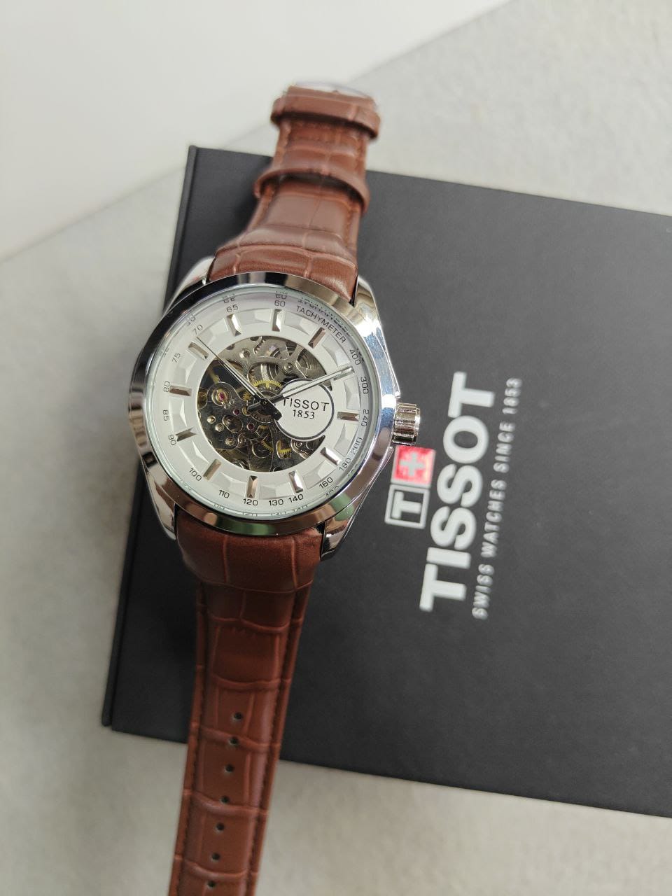 Tissot T-Classic Mechanical Manual-winding Open Dial Men's Watch