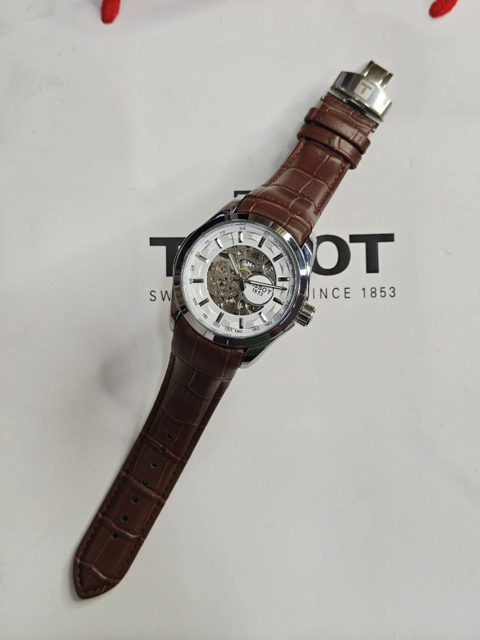 Tissot T-Classic Mechanical Manual-winding Open Dial Men's Watch