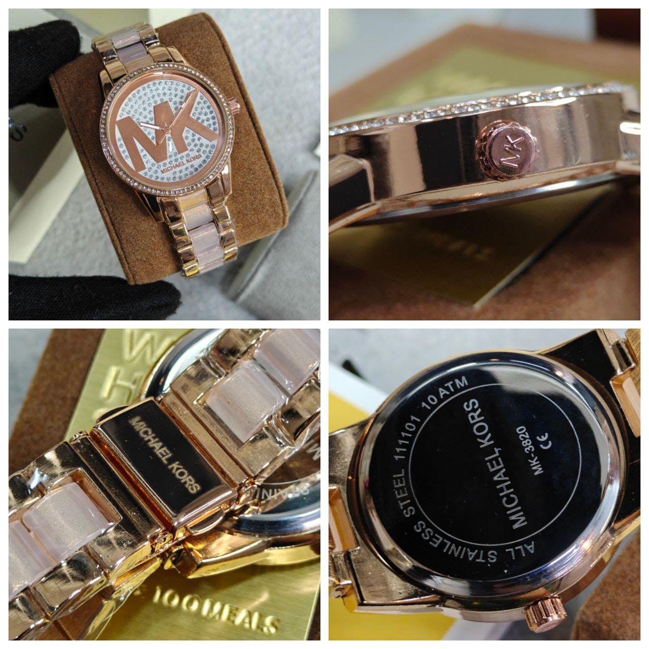 Michael Kors Luxury Rose Gold Stylish Girls Watch