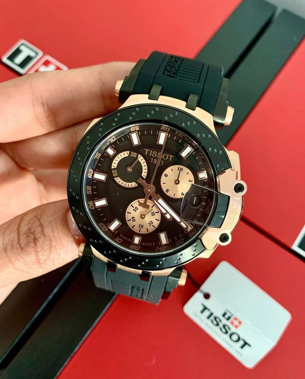 TISSOT T-Sports Watch—a daring fusion of precision engineering and dynamic design