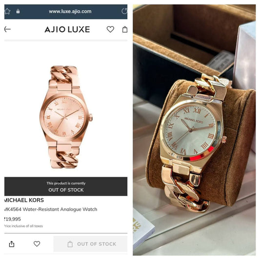Michael Kors modern and stylish watch would be a great accessory for you