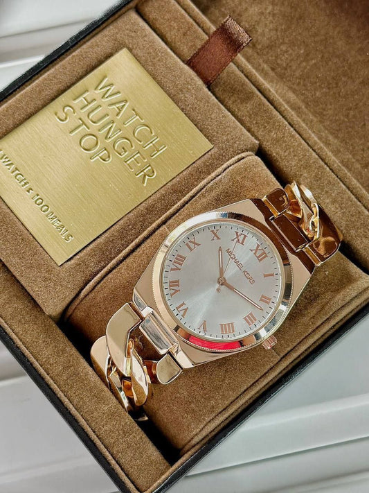 Michael Kors modern and stylish watch would be a great accessory for you