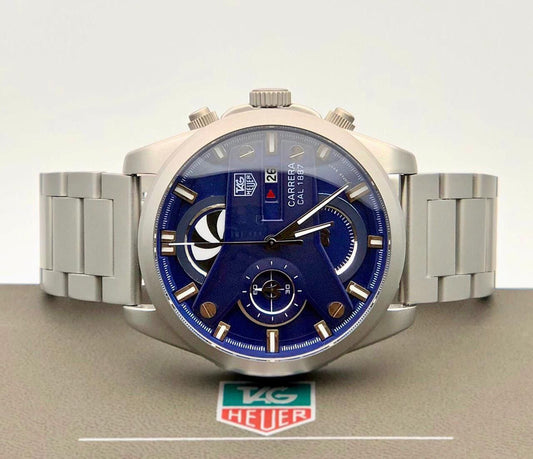 Tag Heuer X Watch Silver with Blue Dial